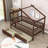 Heulwen Two Drawers Wooden House Bed-1726847287-1726847273