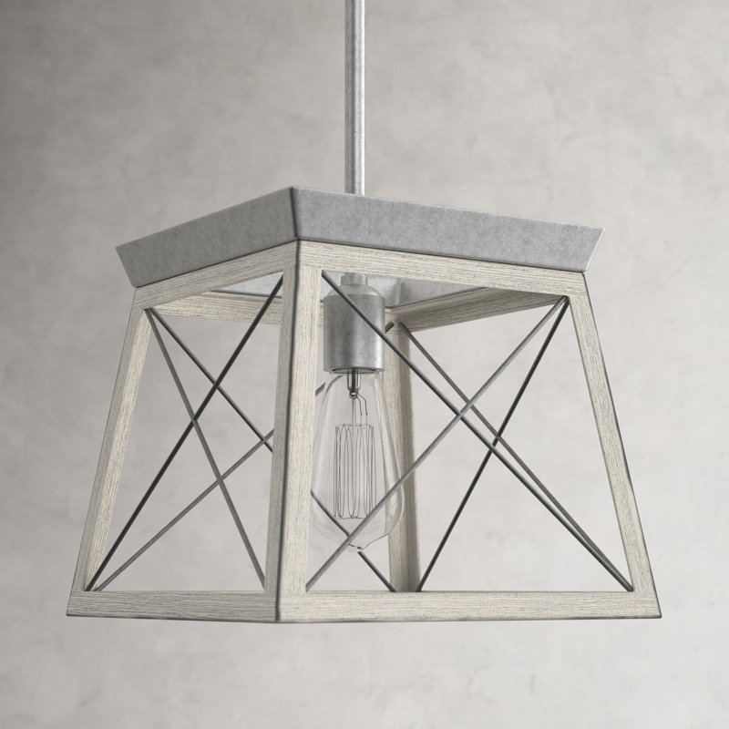 Soleil 1 - Light Single Pendant, Brushed Nickel