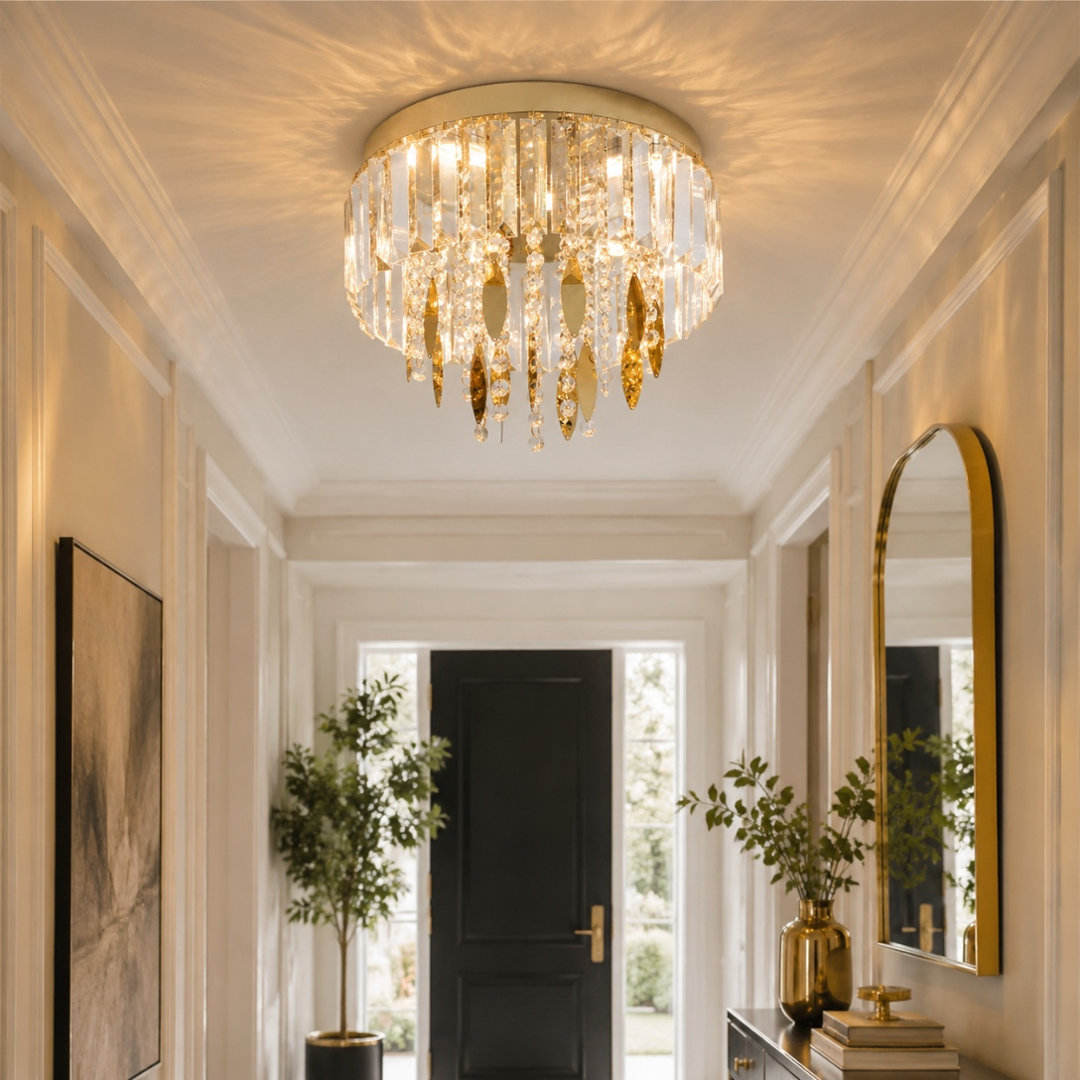 1 - Light Crystal LED Chandelier