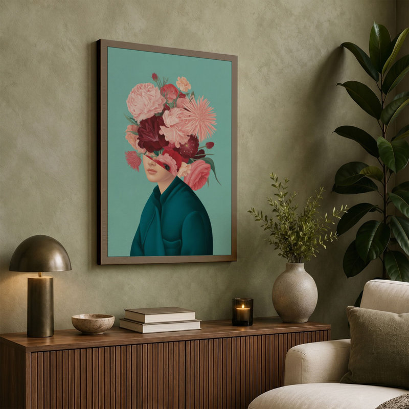 Print, 30x20 - 76.2 x 50.8 cm, Terracotta Border