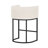 26" Upholstered Counter Stool with Metal Frame-123103705