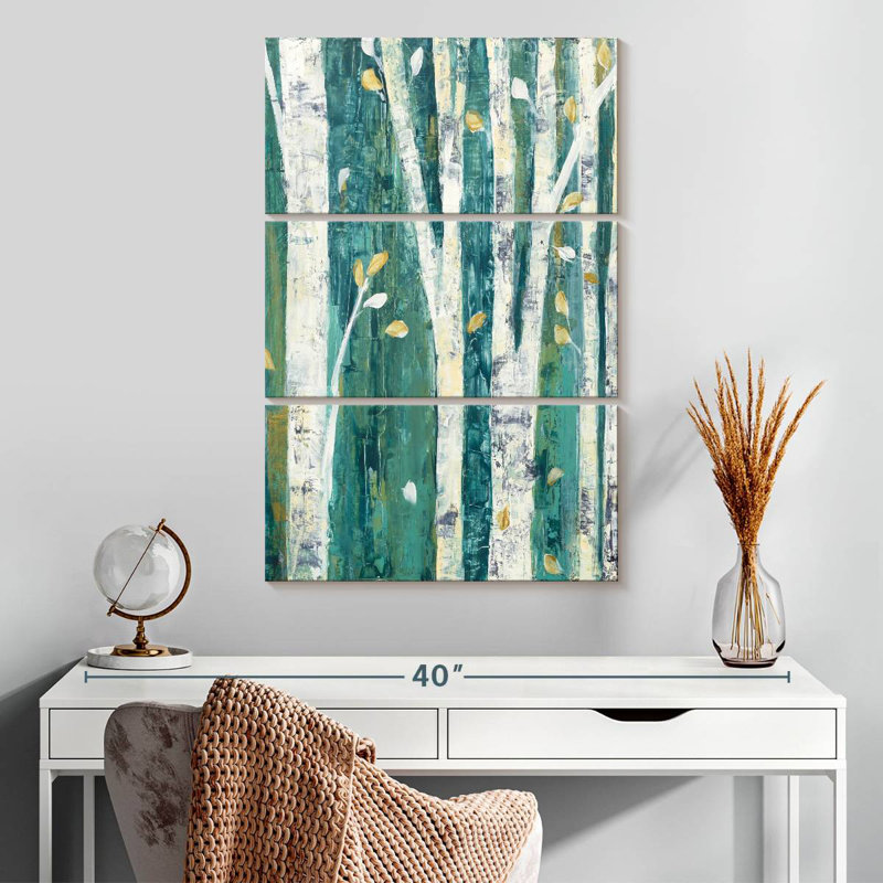 Harnek Birches In Spring II, H 32 po x l 20 po