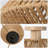 Tamoa Rattan Semi Flush Mount-934720411-878339080
