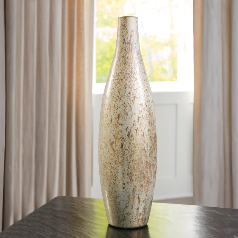 Vanteen Glass Table Vase, 20" H x 6" W x 6" D