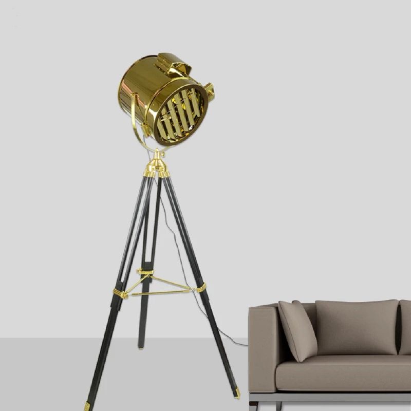 Lampe trépied 60 po Dyonna, Or