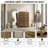 Cashin 28.7" W Solid Wood Traditional Brown 5 Drawer Chest-1286862141