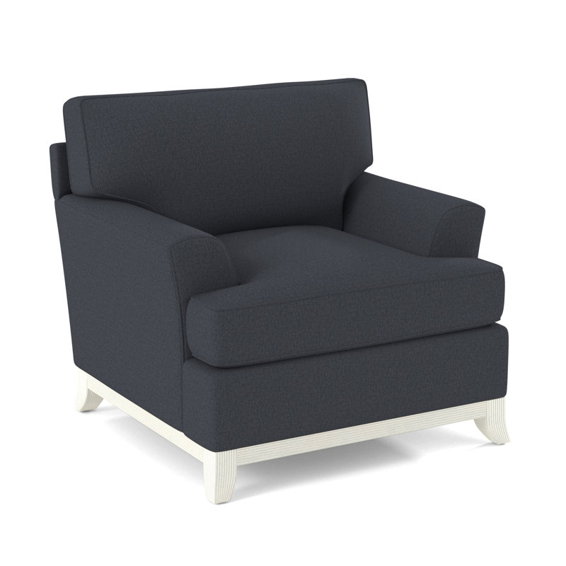 Oaks Way Armchair, Frost White, White Performance Fabric; 0851-94
