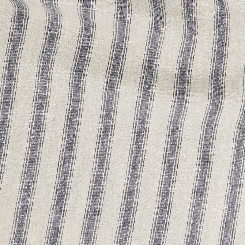 Classic Striped Pure Linen Table Runner