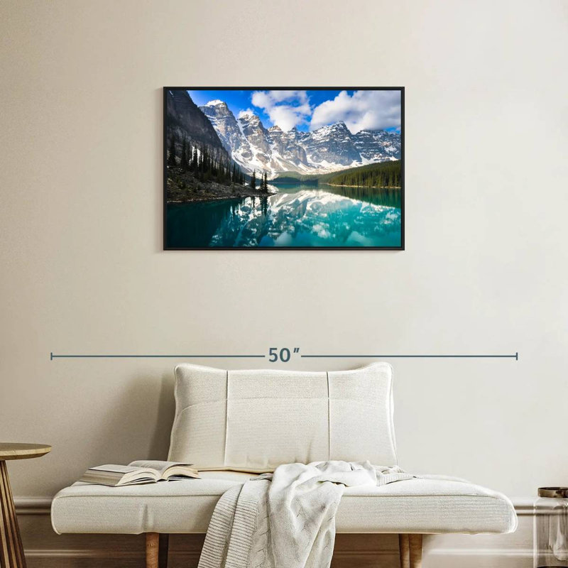 Alvord Mountain Reflection, 21" H x 31" W
