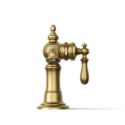 Artifacts Single-Hole Bathroom Faucet with Drain