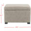 Repose-pieds rangement leon