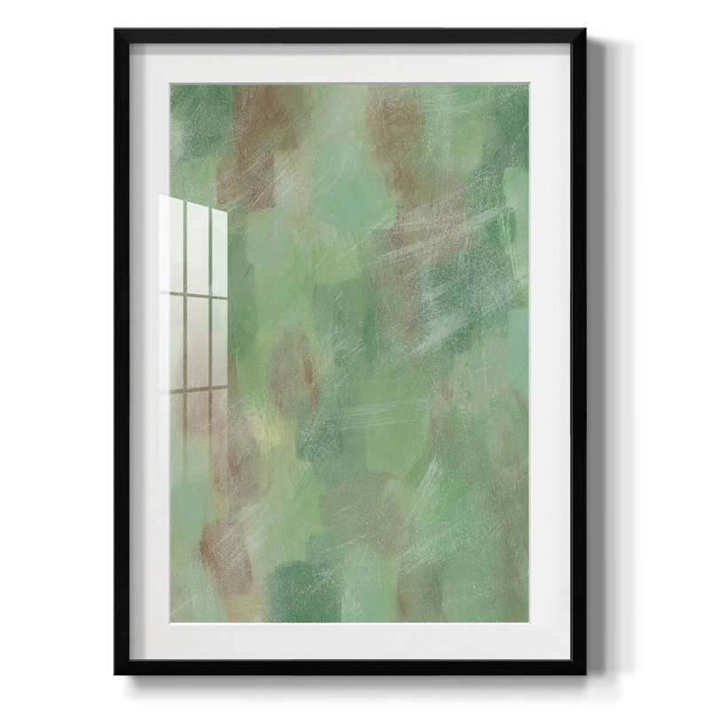 Green Shadows II -Framed Print
