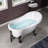 Glory 53.88'' x 29.88'' Mounting / Installation Required Soaking Acrylic Bathtub-61051202
