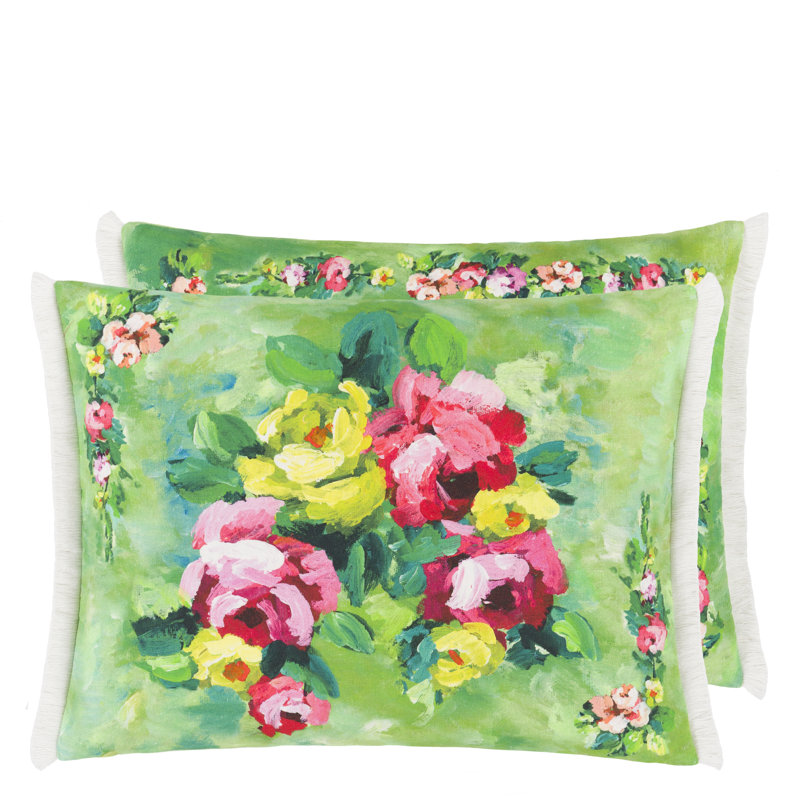 Ghirlanda Emerald Decorative Pillow