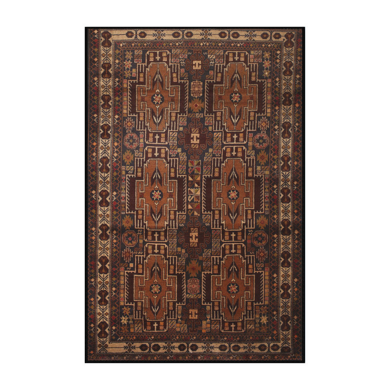 Performance Oriental Indoor Rug, Rectangle 5' x 7'