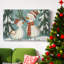 Christmas Holiday Arts - Toile tendue avec châssis