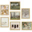 Cygne, pays, campagne, impressions florales, nature sauvage, minimalisme, rustique et confortable, impression sur papier, 7 pièces-92573502-92573501