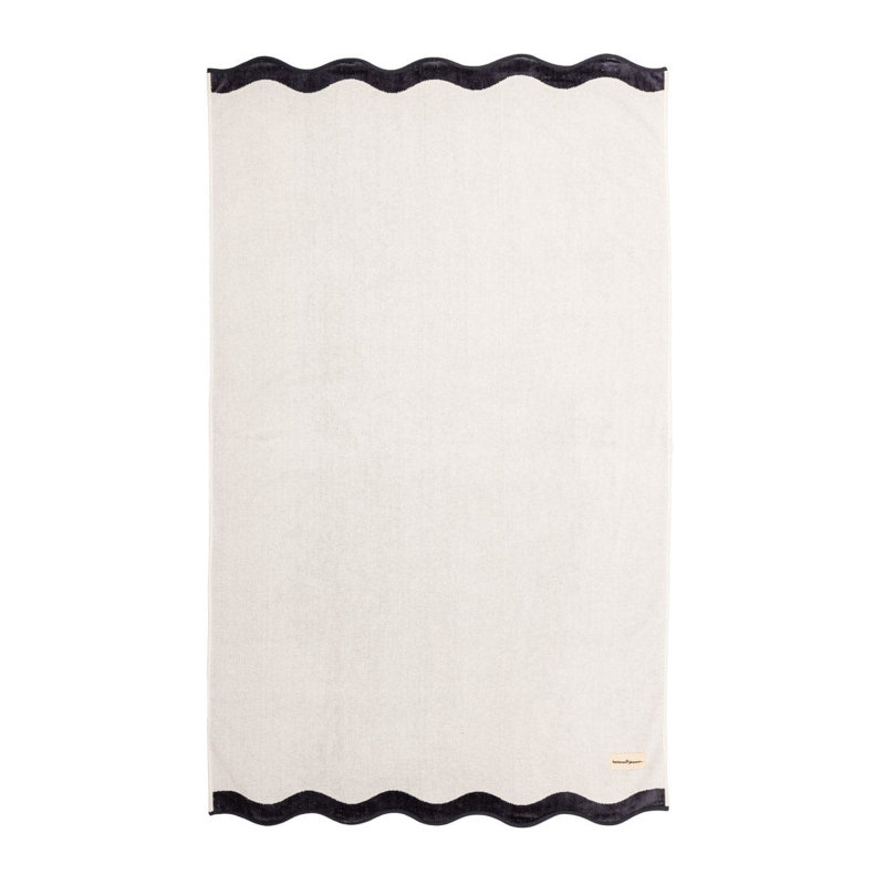 Beach Towel, Rivie White