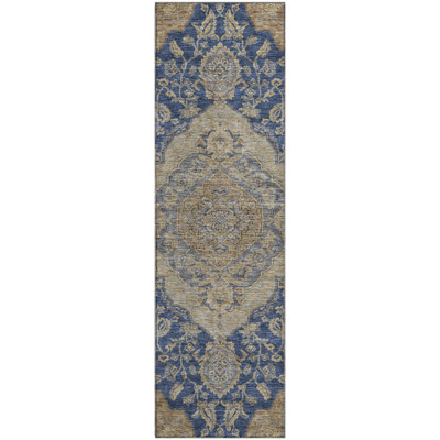 Premium Machine Washable Gurubaksh AMF1151 Global Rug