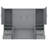 4 Drawers Murphy Bed With Wardrobe And Shelves-2119252275
