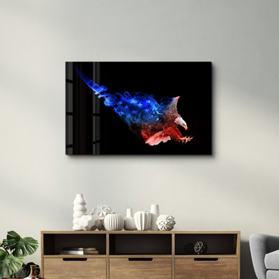 Elegant Tempered Glass Wall Art Painting, 13.8 x 21.7 inches | 100% Tempered Glass, Thickness: 0.16 inches | UV Printed for Vibrant Colors | Perfect for Home Decor, Living Room, & Office Spaces