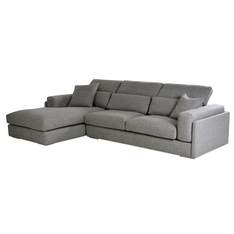 Hollywood Sectional Sofa, Cream, Left Hand Facing