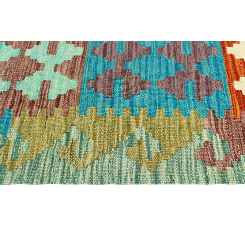 Flatweave Qadeer Red Rug