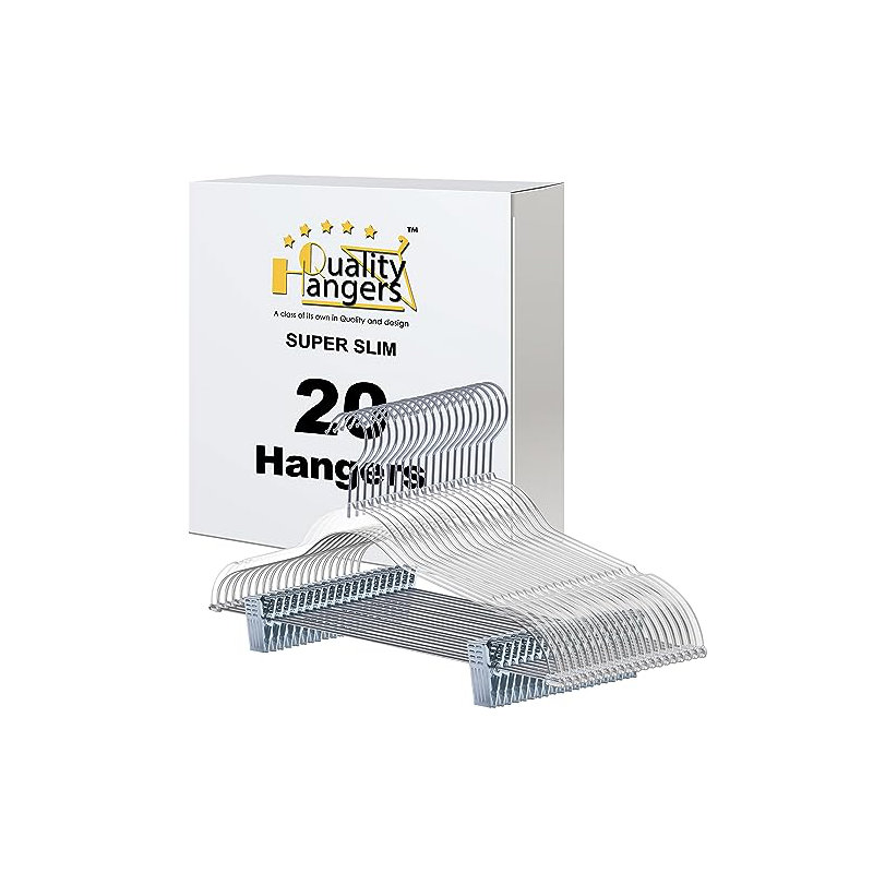 Plastic Hangers With Clips