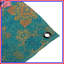Tapisserie murale à motif mandala turquoise - Mandala-993325467