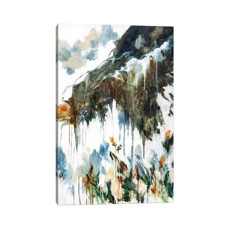 "Le rythme de vie" par Cristina dalla Valentina, impression d’art graphique, H 26 po x l 18 po x 1,5 po, Toile tendue