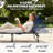 Sherlyn 4-Level Adjustable Folding Beach Bed Reclining Lounger Cot Lightweight Portable Camping Hiking Backyard Outdoor Recliner Seat-41654536