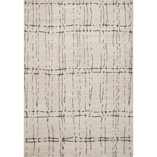 Loloi Darby Sand / Dark Grey Area Rug