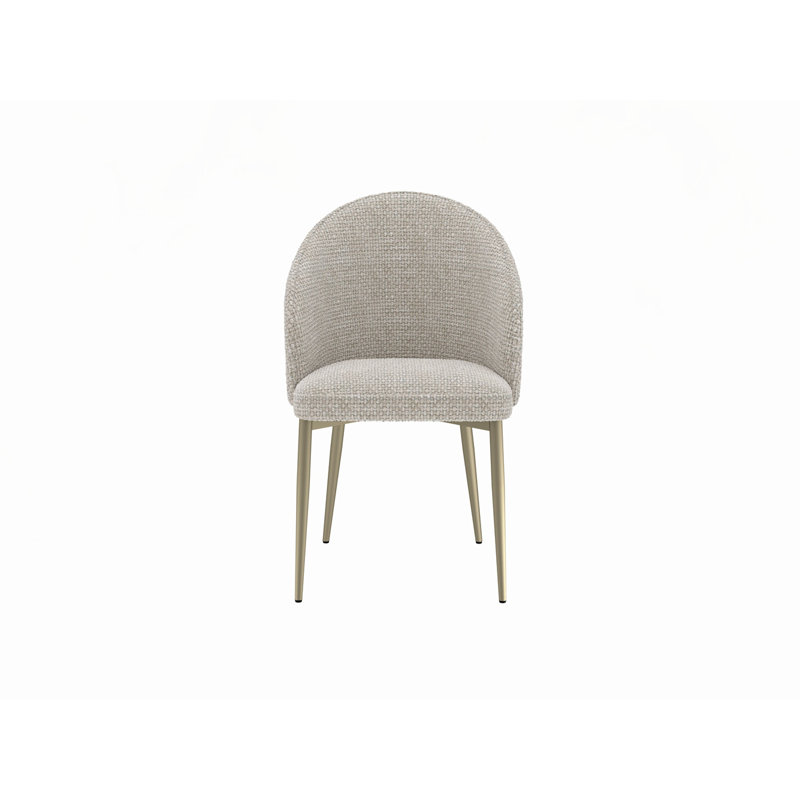 Chaise rembourrée (ensemble de 2), Beige