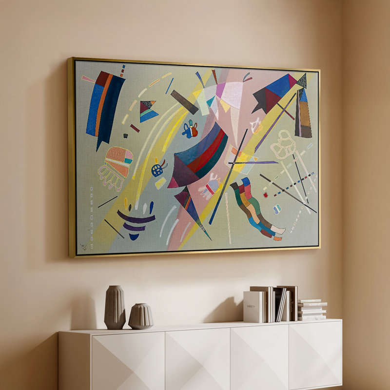 Sans titre (Sans titre), 1941 - Wassily Kandinsky, toile tendue avec châssis, 26x40, Doré