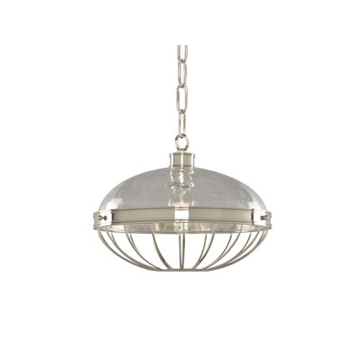 Montauk 1 LT Polished Nickel Pendant Kalco