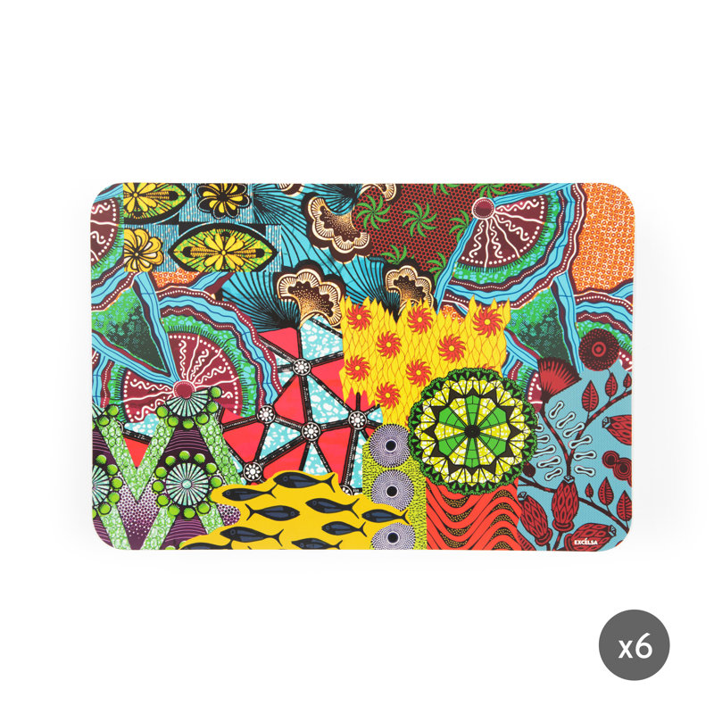 Afrika Abstract Placemat