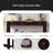 Keirstyn 63'' Console Table-704205527