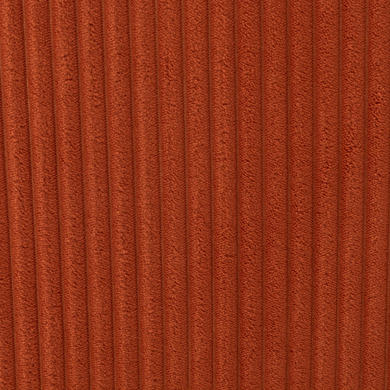 Chynna Velvet Swivel Barrel Chair, Orange Velvet