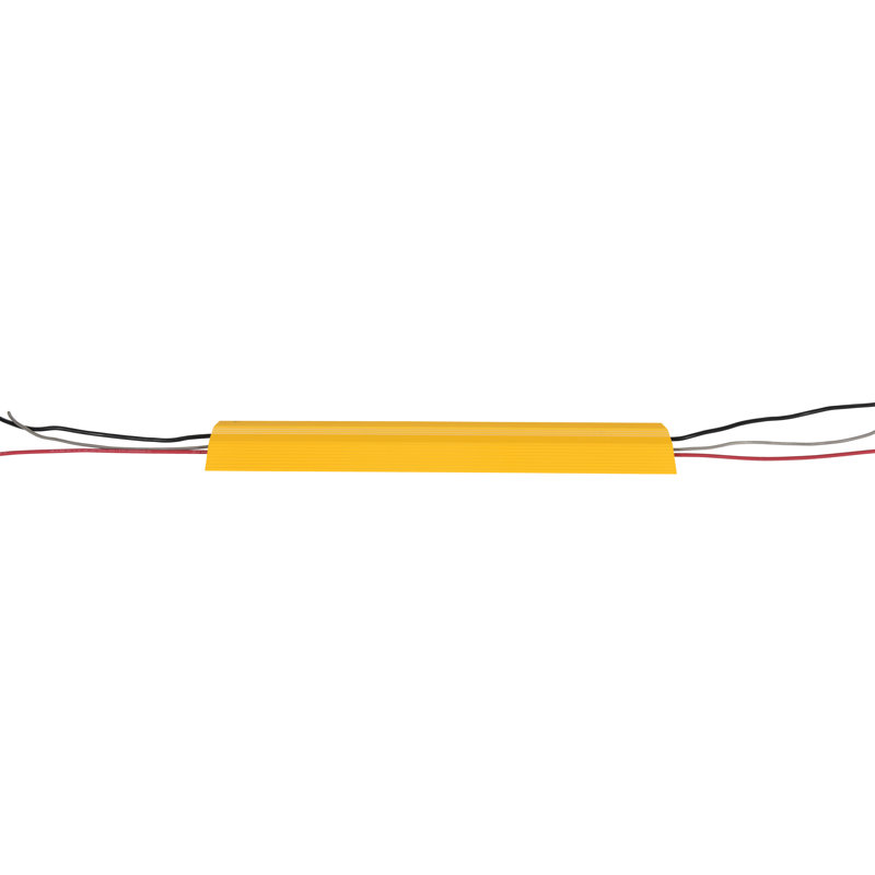 Extrusion de câbles croisés, H 1,06 po x l 7,12 po x P 48 po, Jaune