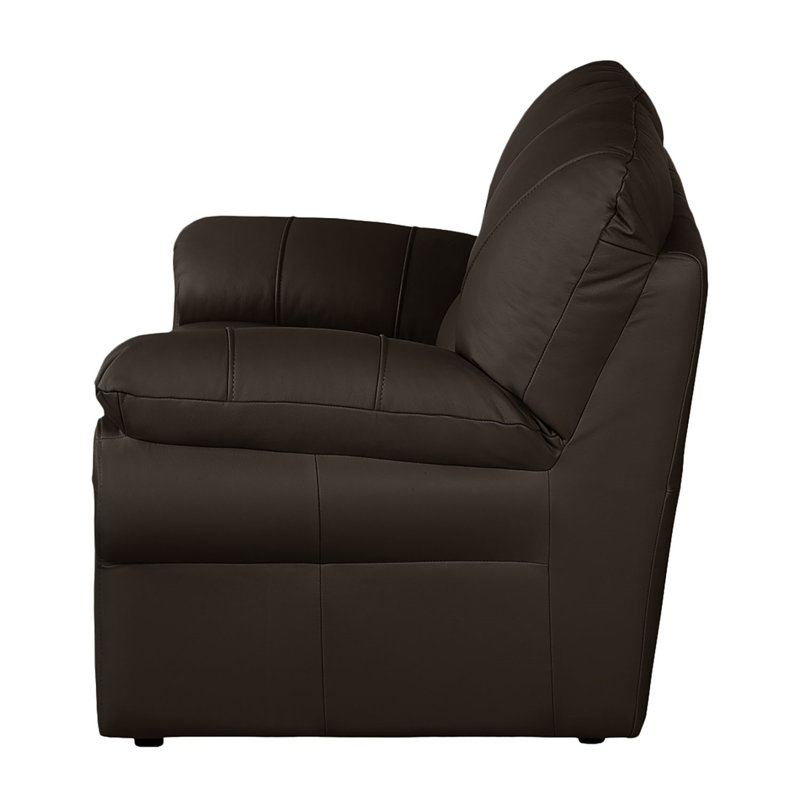 Heppman 2 Seater Sofa, Dark Brown
