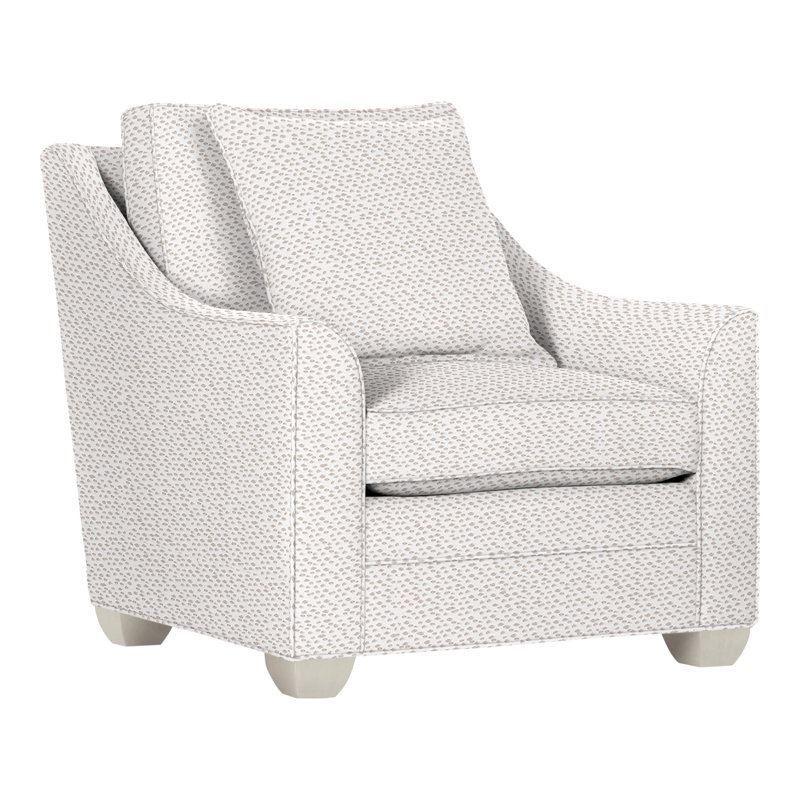 Chaise 37,5 po Nicholas, Perigold Elements - sable blanc, Wrenn