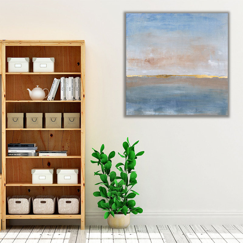 «Visible Horizon I», reproduction d'art sur toile, H 12 po x l 12 po
