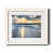 White Framed