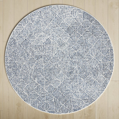 Geometric Hand Woven Area Rug