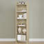 Bookcase, 5/6/7 tier Bookshelf, Black Bookcases Free Standing with Shelf Unit, Home Decor Furniture for Living Room, Home Office, Bedroom, Study-2142839368-2142839369