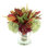 Fall Arrangement With Assorted Hydrangea, Heather And Pampas