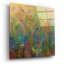  «Champ De Mars» par Cesare Bellassai, art mural en verre acrylique, 12 po x 12 po