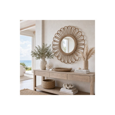 Naples Rope Flat Wall Mirror