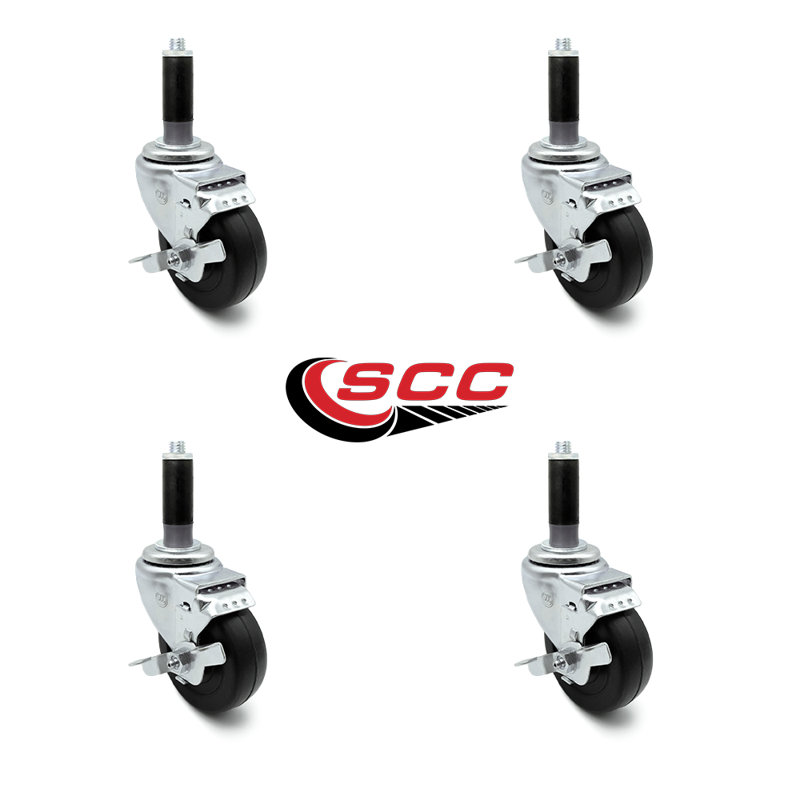 Hard Rubber Caster