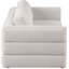 Causeuse modulaire à accoudoirs carrés de 76 po Itoro-87475468